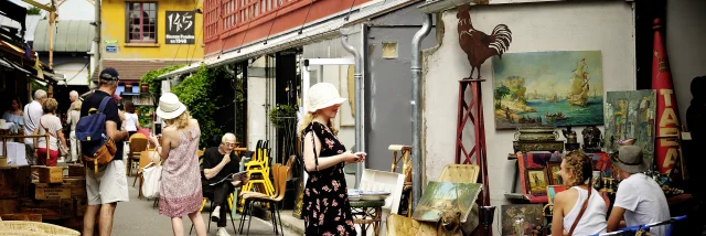 Paul Bert Saint-Ouen flea market.