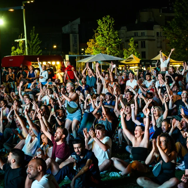 Lugar de celebración de París 2024, el estadio Bassin de la Maltournée en Saint-Denis, retransmisión de la final de natación con Léon Marchand y concierto de Acid Arab