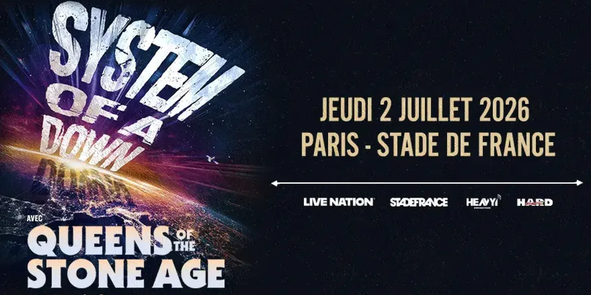 System of a down x Stade de France